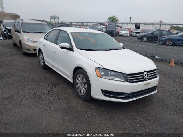 VOLKSWAGEN PASSAT 2013 1vwap7a38dc095569