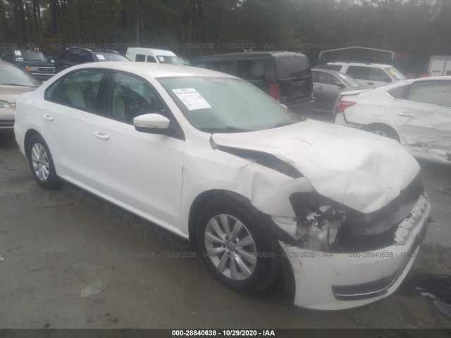 VOLKSWAGEN PASSAT 2013 1vwap7a38dc102374