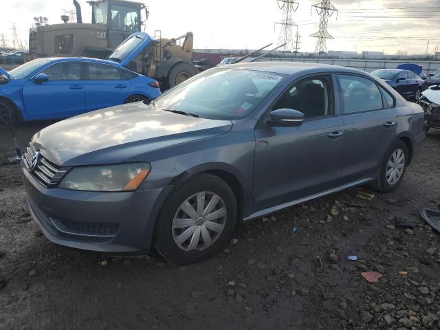 VOLKSWAGEN PASSAT S 2013 1vwap7a38dc102486