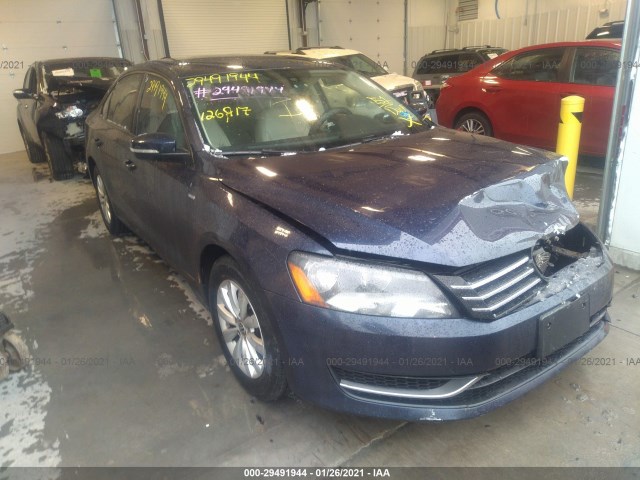 VOLKSWAGEN PASSAT 2013 1vwap7a38dc132345