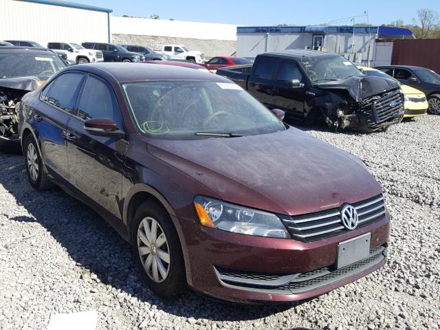 VOLKSWAGEN PASSAT 2013 1vwap7a38dc132586