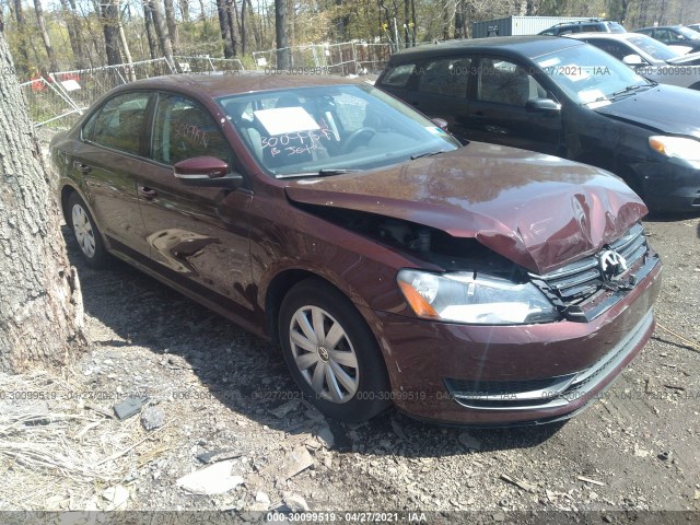 VOLKSWAGEN PASSAT 2013 1vwap7a38dc138887