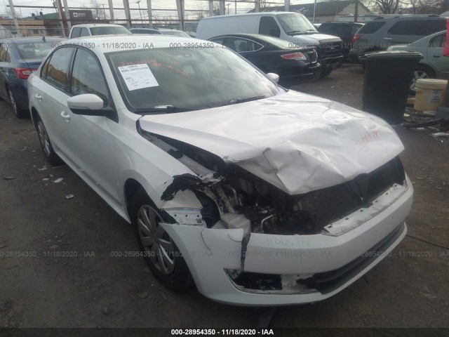 VOLKSWAGEN PASSAT 2013 1vwap7a38dc142258