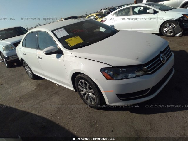 VOLKSWAGEN PASSAT 2013 1vwap7a38ec007038