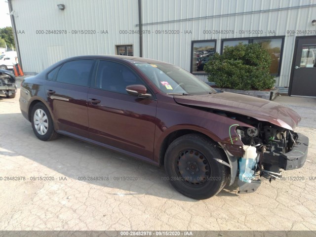 VOLKSWAGEN PASSAT 2011 1vwap7a39cc016246