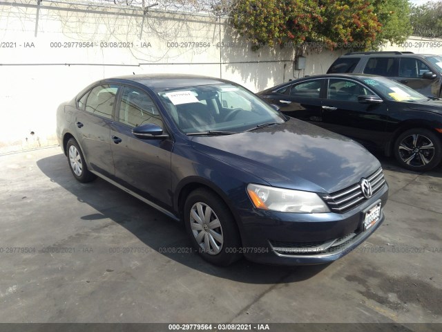 VOLKSWAGEN PASSAT 2012 1vwap7a39cc043169