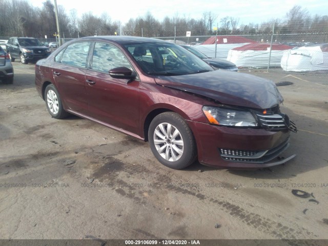 VOLKSWAGEN PASSAT 2012 1vwap7a39cc054253