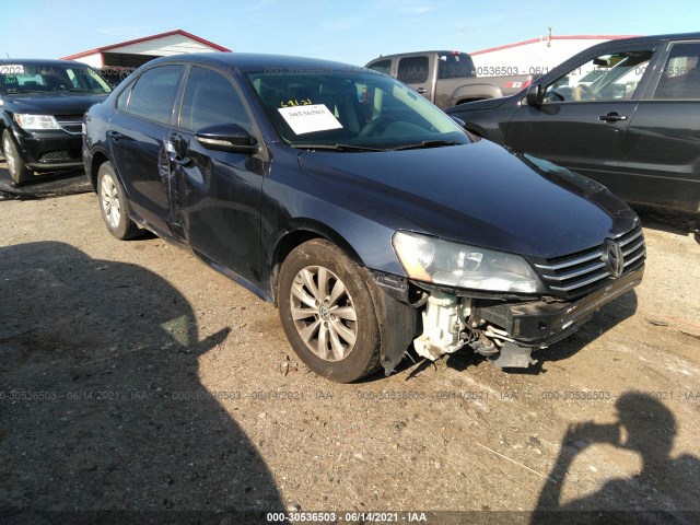 VOLKSWAGEN PASSAT 2012 1vwap7a39cc055774