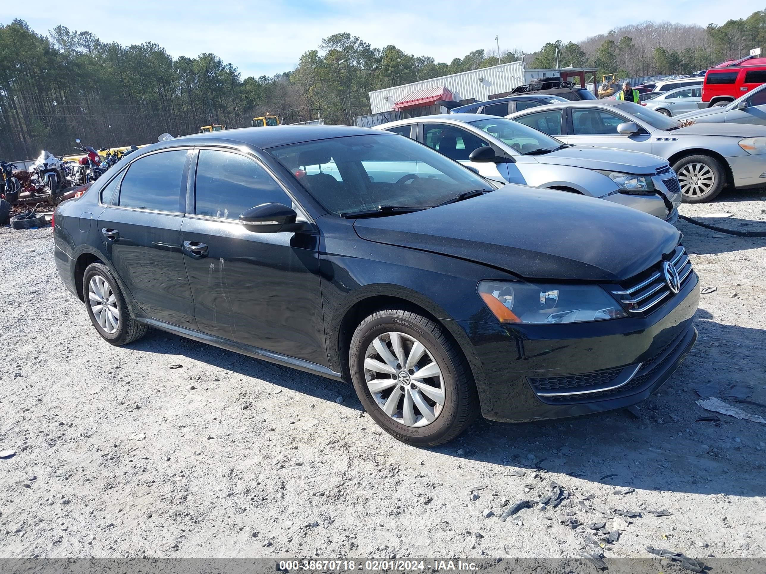 VOLKSWAGEN PASSAT 2012 1vwap7a39cc070470