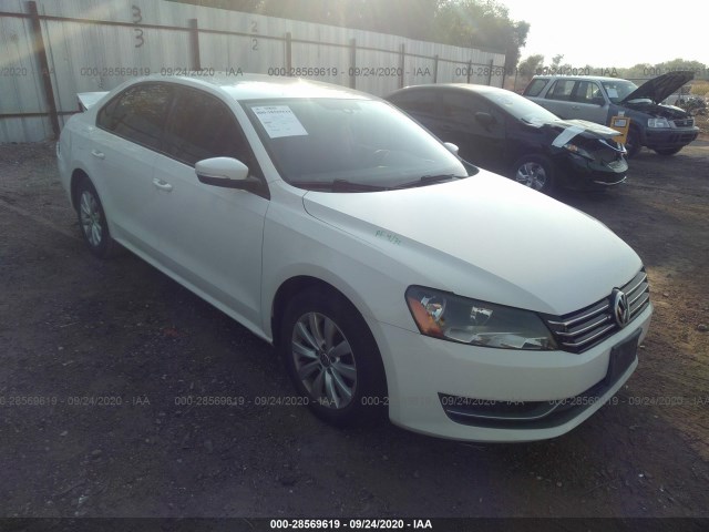 VOLKSWAGEN PASSAT 2013 1vwap7a39dc022033