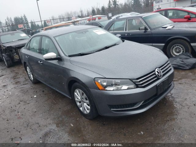 VOLKSWAGEN PASSAT 2013 1vwap7a39dc033985