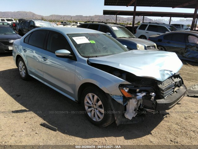 VOLKSWAGEN PASSAT 2013 1vwap7a39dc056862