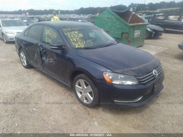 VOLKSWAGEN PASSAT 2013 1vwap7a39dc061513