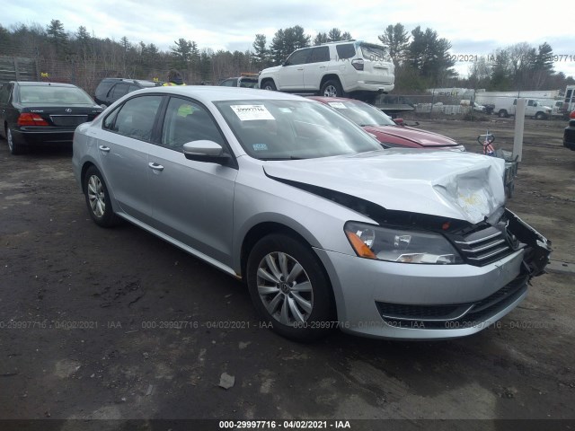 VOLKSWAGEN PASSAT 2013 1vwap7a39dc063732