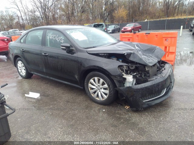 VOLKSWAGEN PASSAT 2013 1vwap7a39dc126490