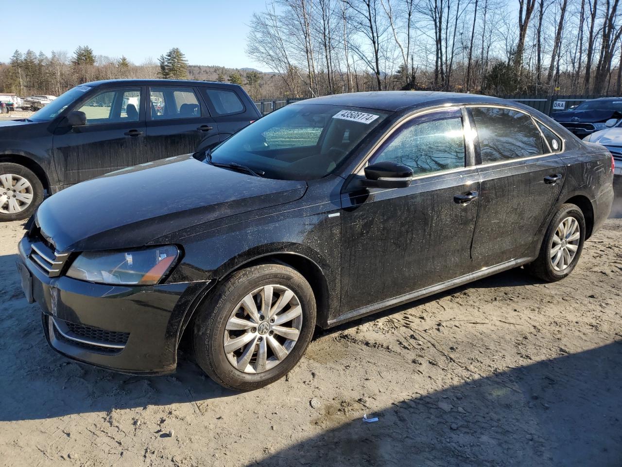 VOLKSWAGEN PASSAT 2014 1vwap7a39ec007291