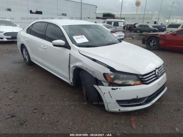 VOLKSWAGEN PASSAT 2014 1vwap7a39ec011129