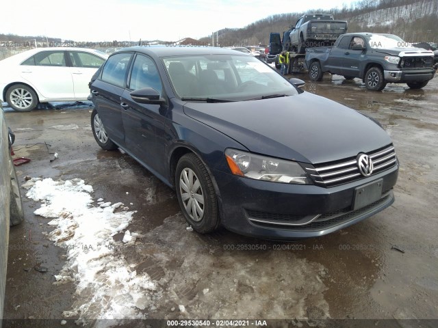 VOLKSWAGEN PASSAT 2012 1vwap7a3xcc020838