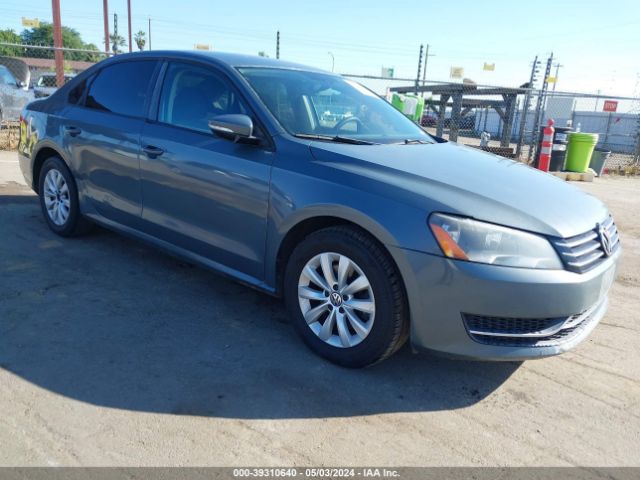 VOLKSWAGEN PASSAT 2012 1vwap7a3xcc055511