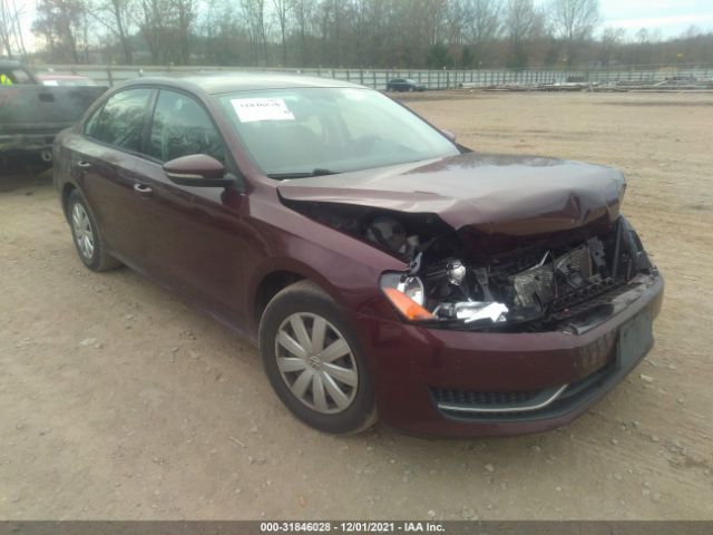 VOLKSWAGEN PASSAT 2012 1vwap7a3xcc088217