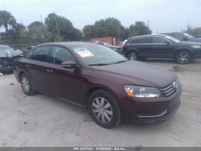 VOLKSWAGEN PASSAT 2012 1vwap7a3xcc088377