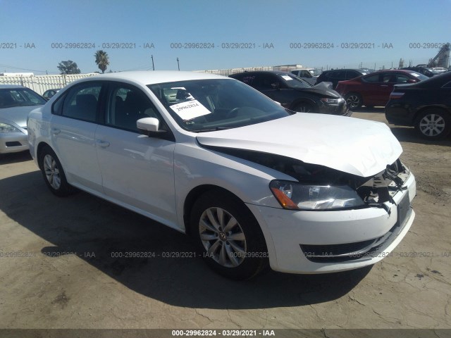 VOLKSWAGEN PASSAT 2013 1vwap7a3xdc086355