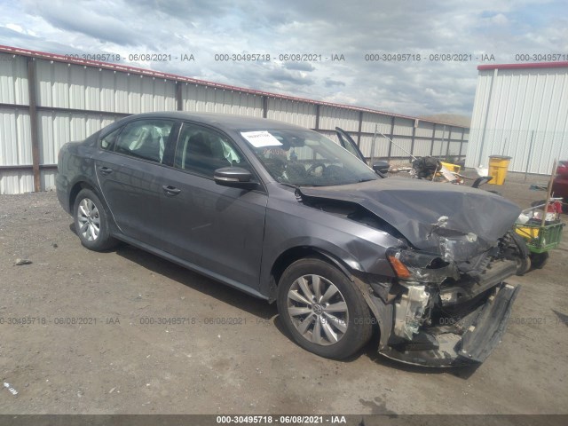 VOLKSWAGEN PASSAT 2013 1vwap7a3xdc096903