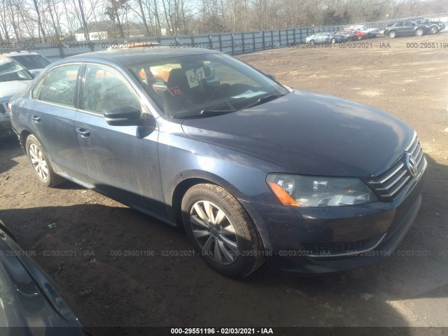 VOLKSWAGEN PASSAT 2013 1vwap7a3xdc108273