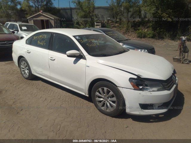 VOLKSWAGEN PASSAT 2014 1vwas7a30ec099552