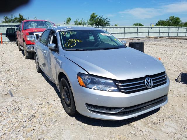 VOLKSWAGEN PASSAT 2014 1vwas7a30ec102496