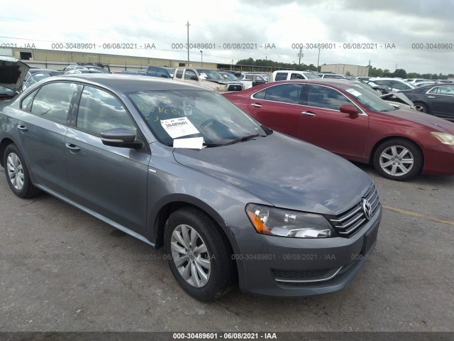 VOLKSWAGEN PASSAT 2014 1vwas7a30ec117807