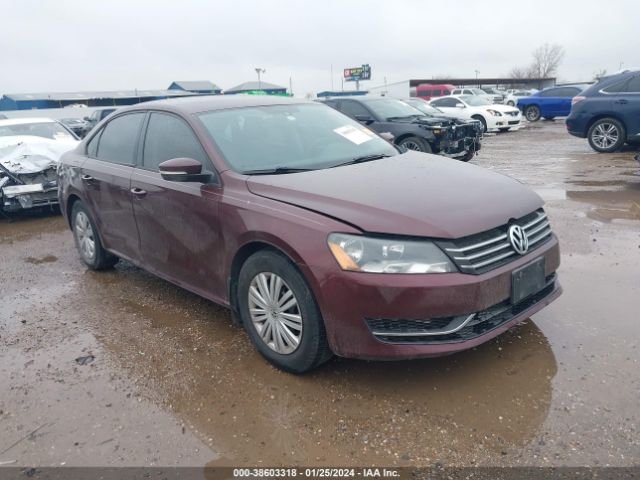 VOLKSWAGEN PASSAT 2014 1vwas7a31ec097826