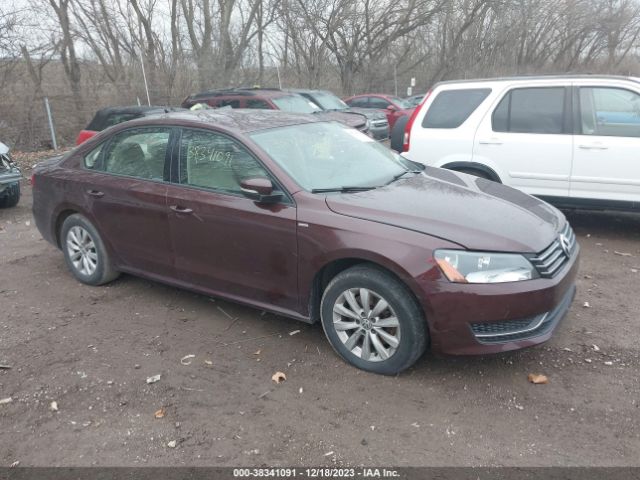 VOLKSWAGEN PASSAT 2014 1vwas7a33ec102380