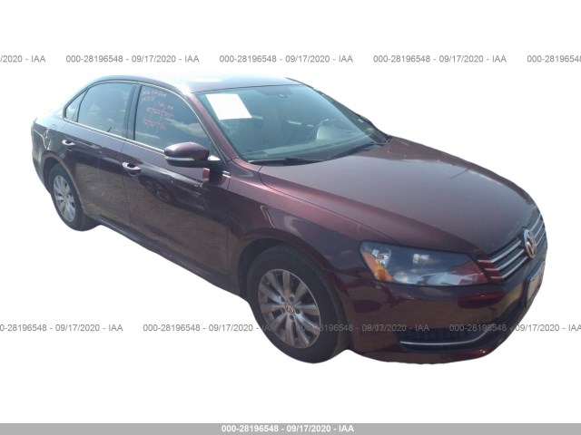 VOLKSWAGEN PASSAT 2014 1vwas7a33ec104436