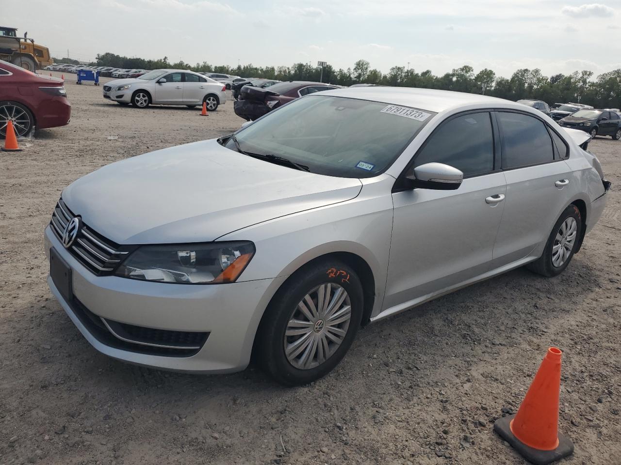 VOLKSWAGEN PASSAT 2014 1vwas7a33ec105389