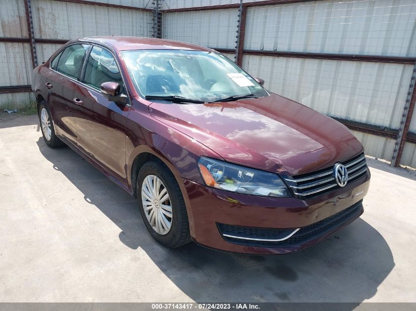 VOLKSWAGEN PASSAT 2014 1vwas7a35ec040237