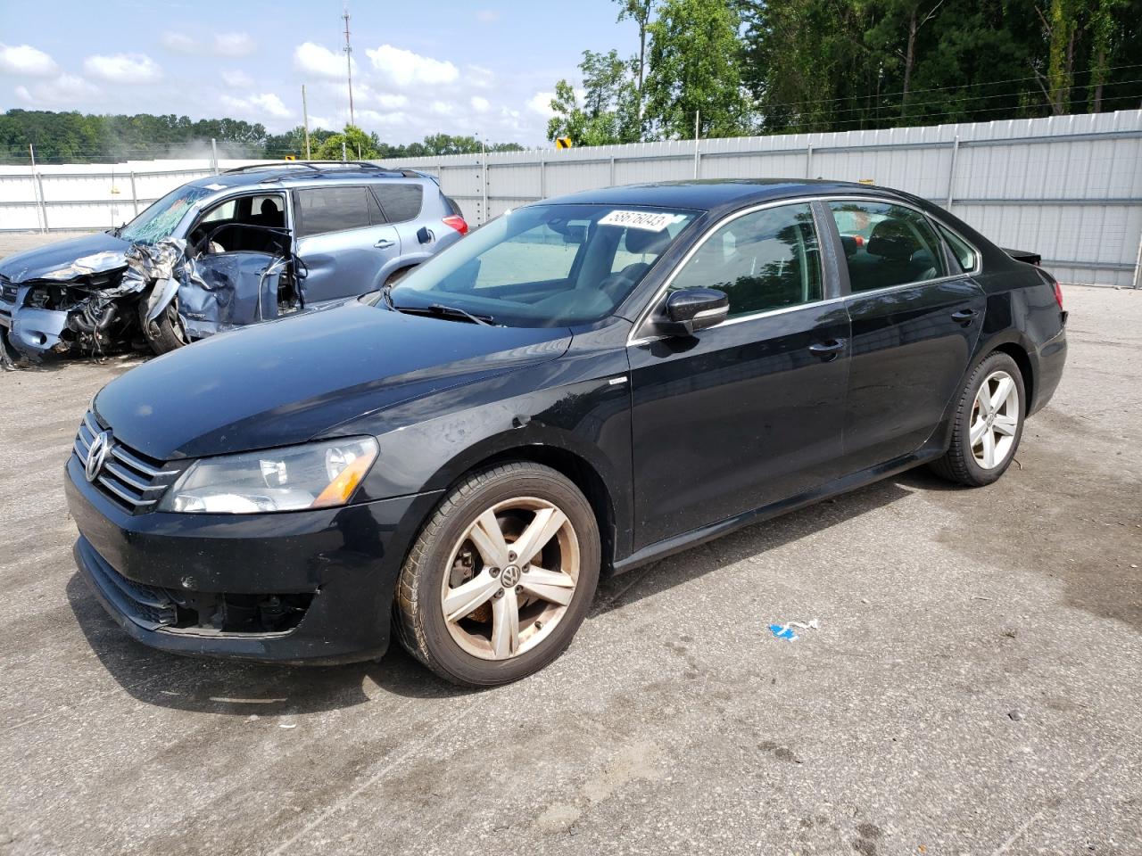 VOLKSWAGEN PASSAT 2014 1vwas7a36ec050338