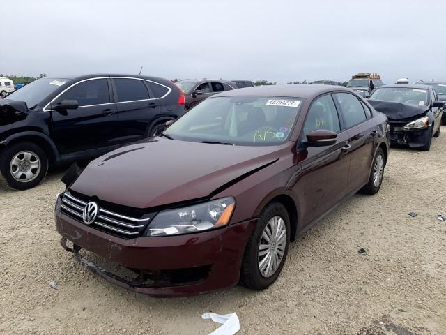 VOLKSWAGEN PASSAT 2014 1vwas7a38ec029149