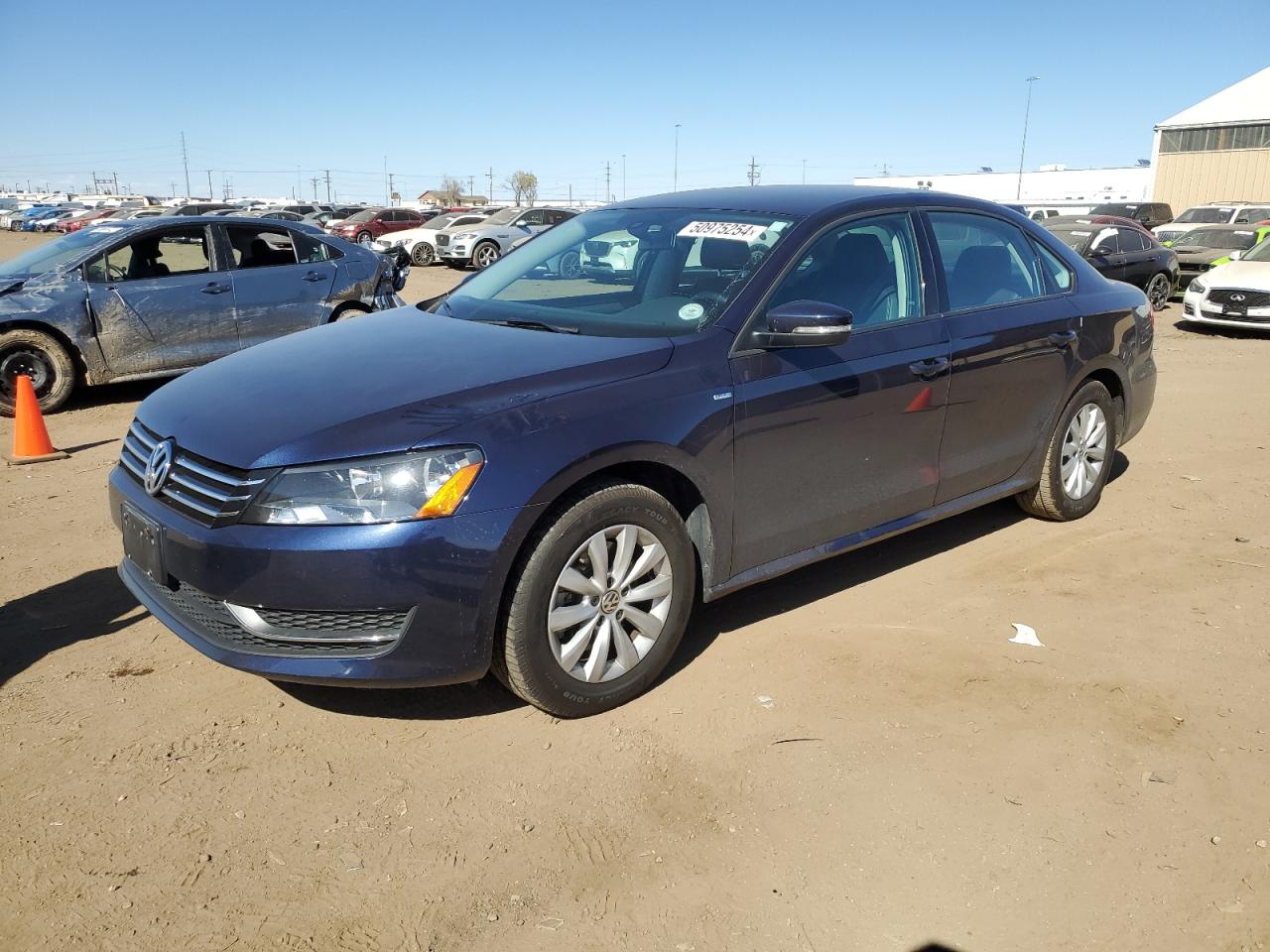 VOLKSWAGEN PASSAT 2014 1vwas7a39ec064251