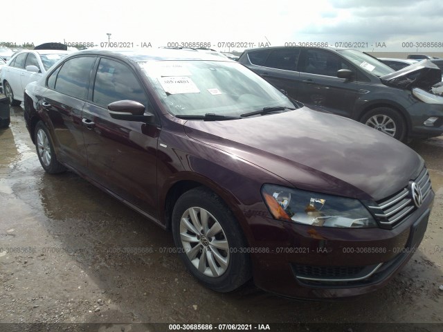 VOLKSWAGEN PASSAT 2014 1vwas7a39ec096228