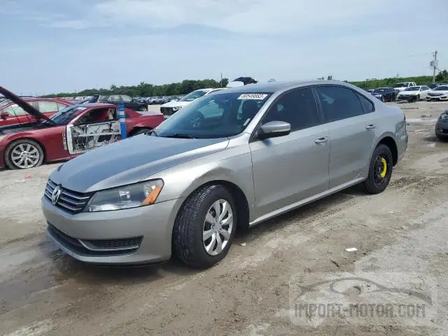 VOLKSWAGEN PASSAT 2014 1vwat7a30ec106187