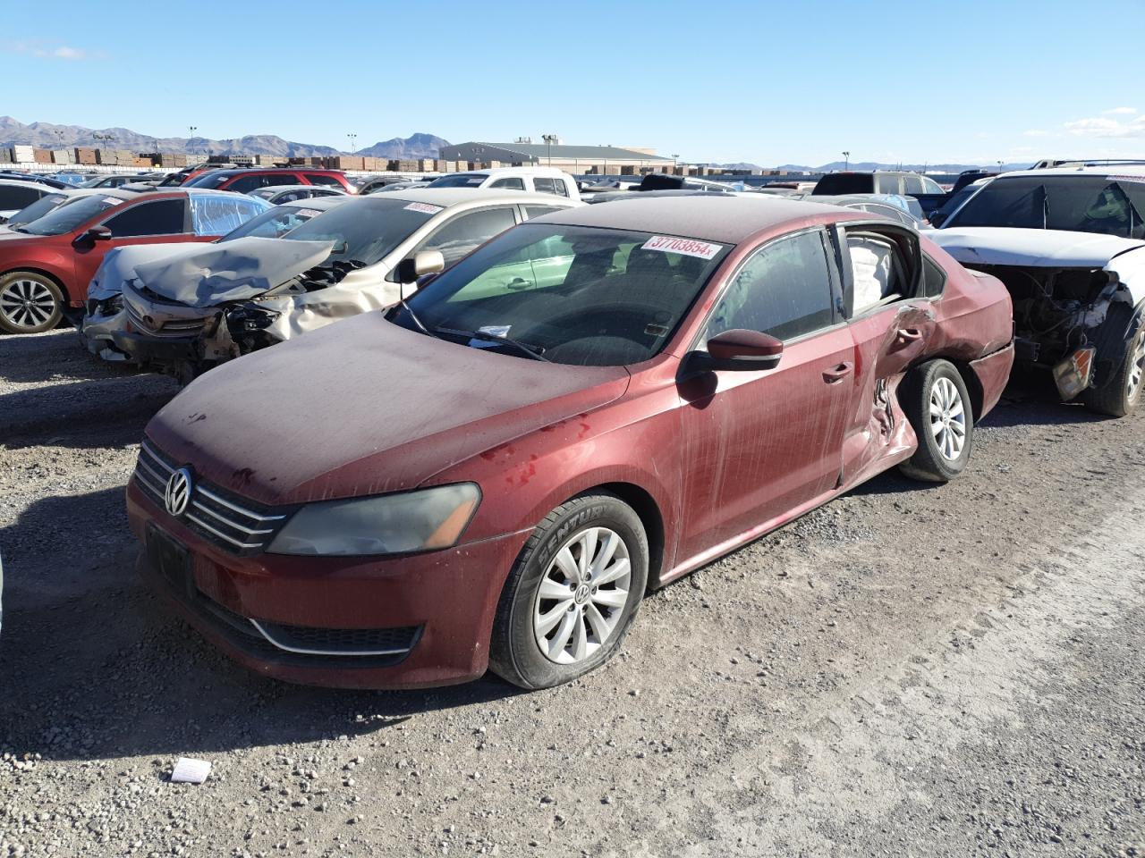 VOLKSWAGEN PASSAT 2015 1vwat7a30fc065111