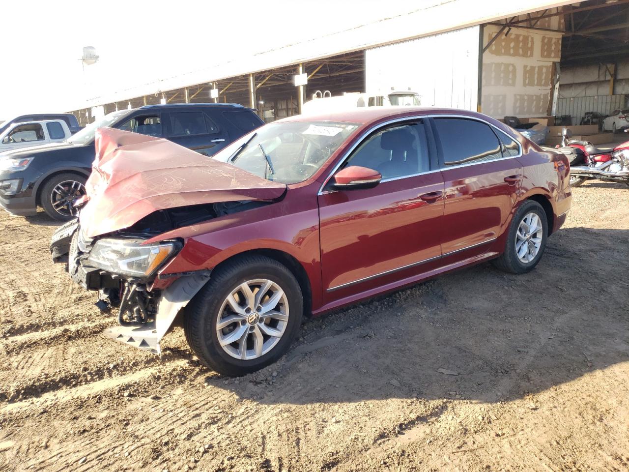 VOLKSWAGEN PASSAT 2017 1vwat7a30hc003775