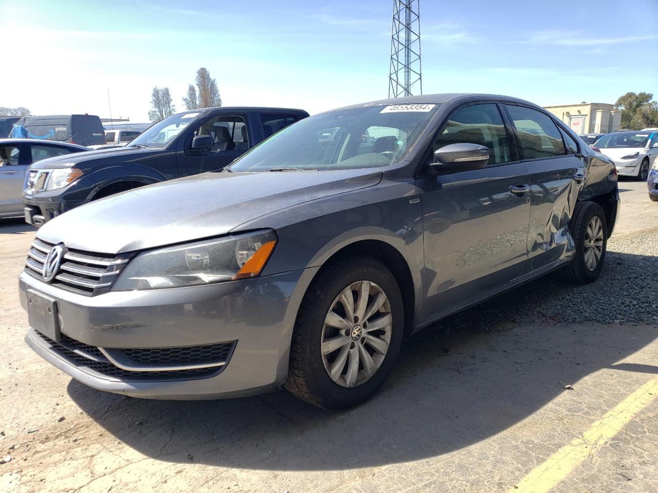 VOLKSWAGEN PASSAT 2014 1vwat7a31ec027465