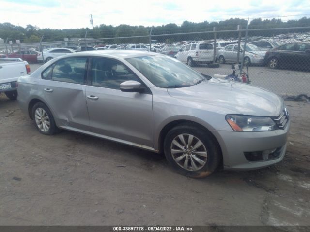 VOLKSWAGEN PASSAT 2014 1vwat7a31ec067528