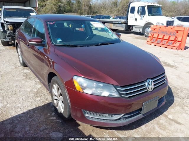 VOLKSWAGEN PASSAT 2014 1vwat7a31ec085964