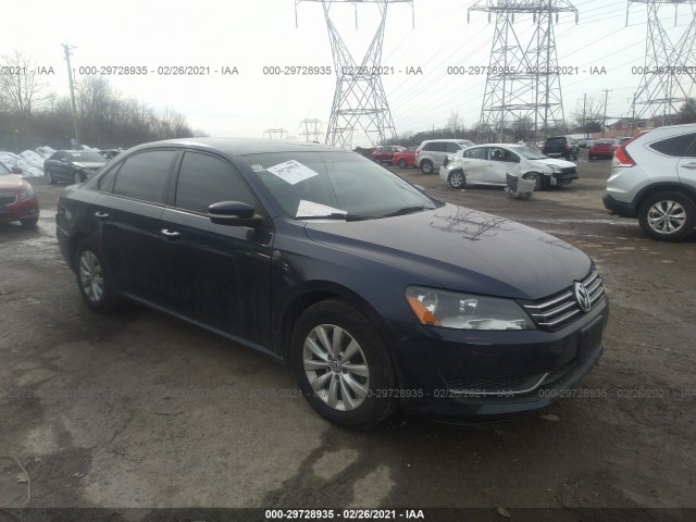 VOLKSWAGEN PASSAT 2014 1vwat7a31ec105906