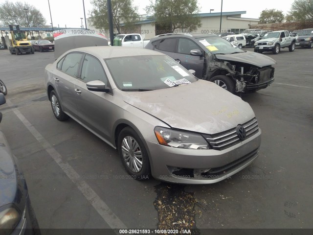 VOLKSWAGEN PASSAT 2014 1vwat7a31ec112449