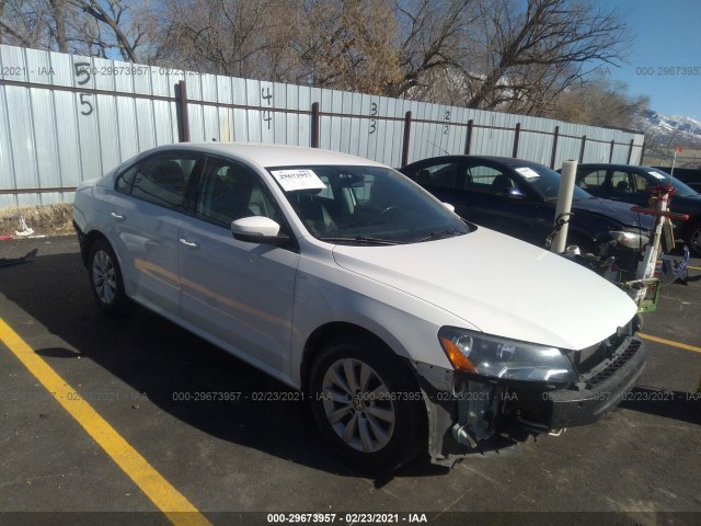 VOLKSWAGEN PASSAT 2014 1vwat7a32ec068140