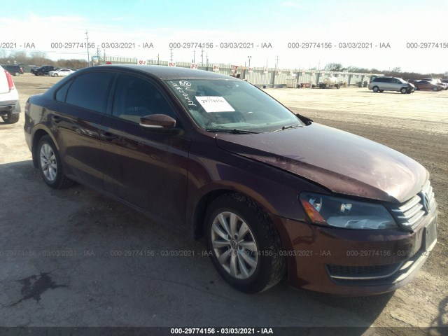 VOLKSWAGEN PASSAT 2014 1vwat7a32ec072186